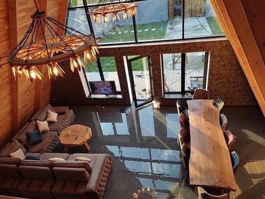 גאלבה Qafqaz Wood Chalet מראה חיצוני תמונה