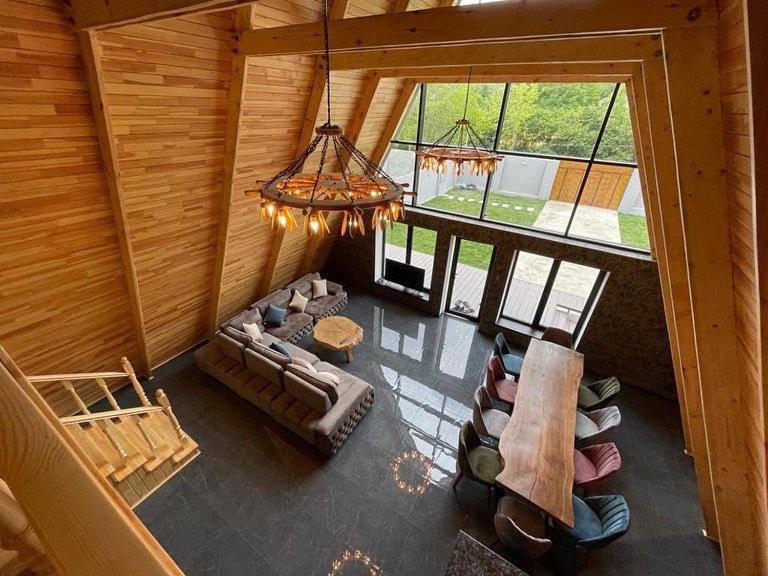 גאלבה Qafqaz Wood Chalet מראה חיצוני תמונה