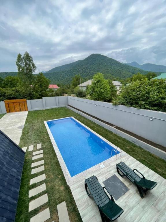 גאלבה Qafqaz Wood Chalet מראה חיצוני תמונה