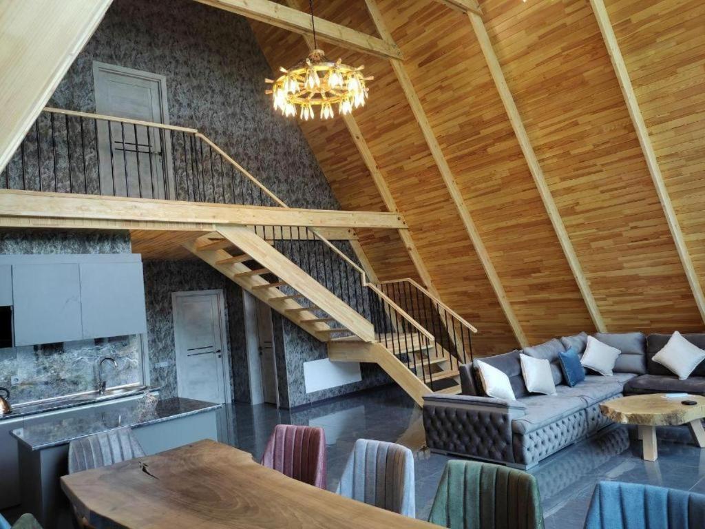 גאלבה Qafqaz Wood Chalet מראה חיצוני תמונה