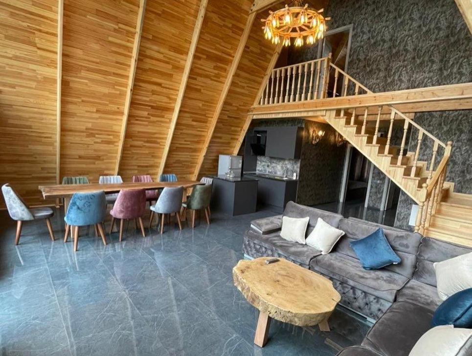 גאלבה Qafqaz Wood Chalet מראה חיצוני תמונה