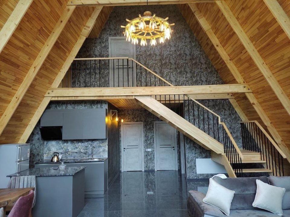 גאלבה Qafqaz Wood Chalet מראה חיצוני תמונה