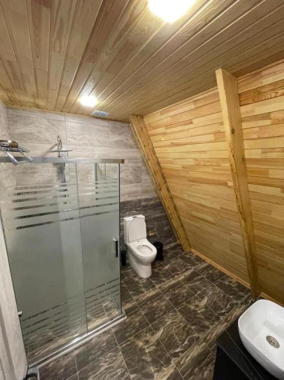 גאלבה Qafqaz Wood Chalet מראה חיצוני תמונה