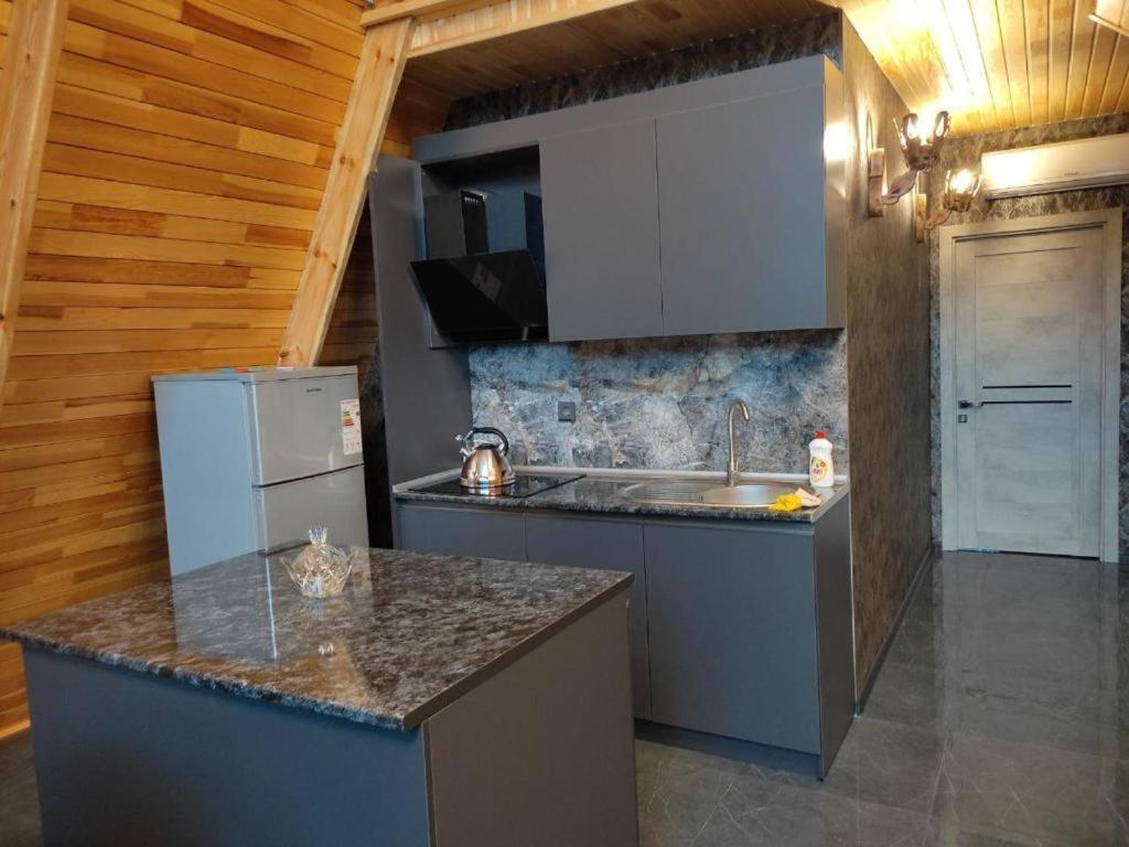 גאלבה Qafqaz Wood Chalet מראה חיצוני תמונה