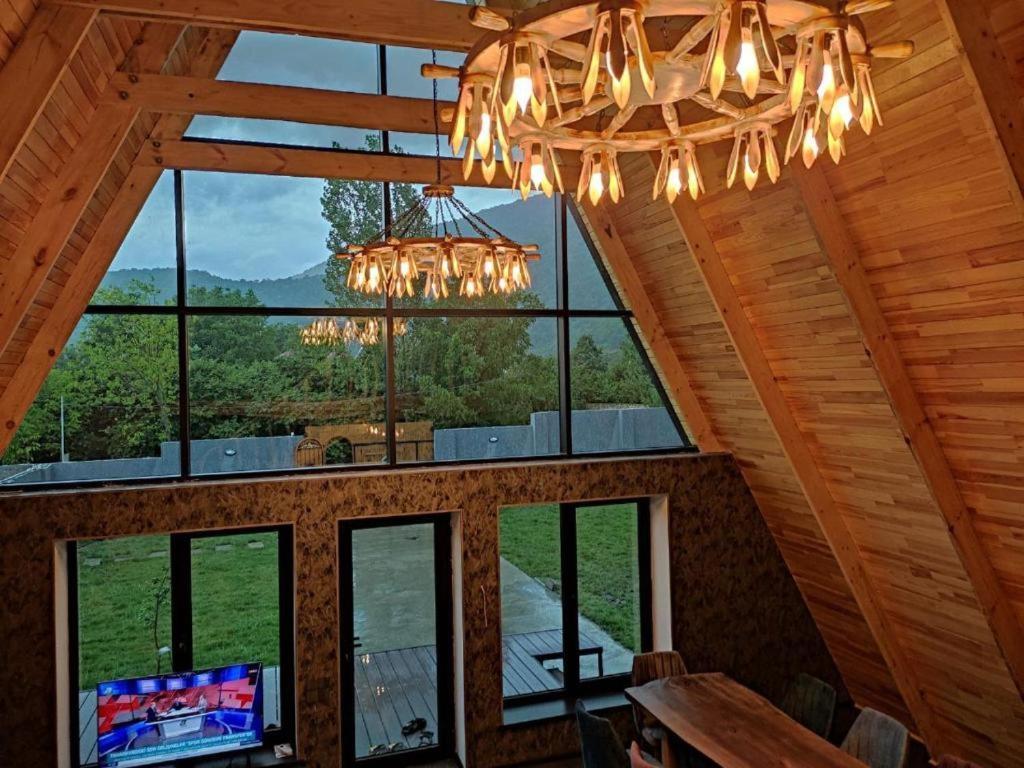 גאלבה Qafqaz Wood Chalet מראה חיצוני תמונה